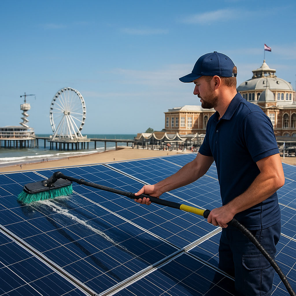 zonnepanelen reinigen